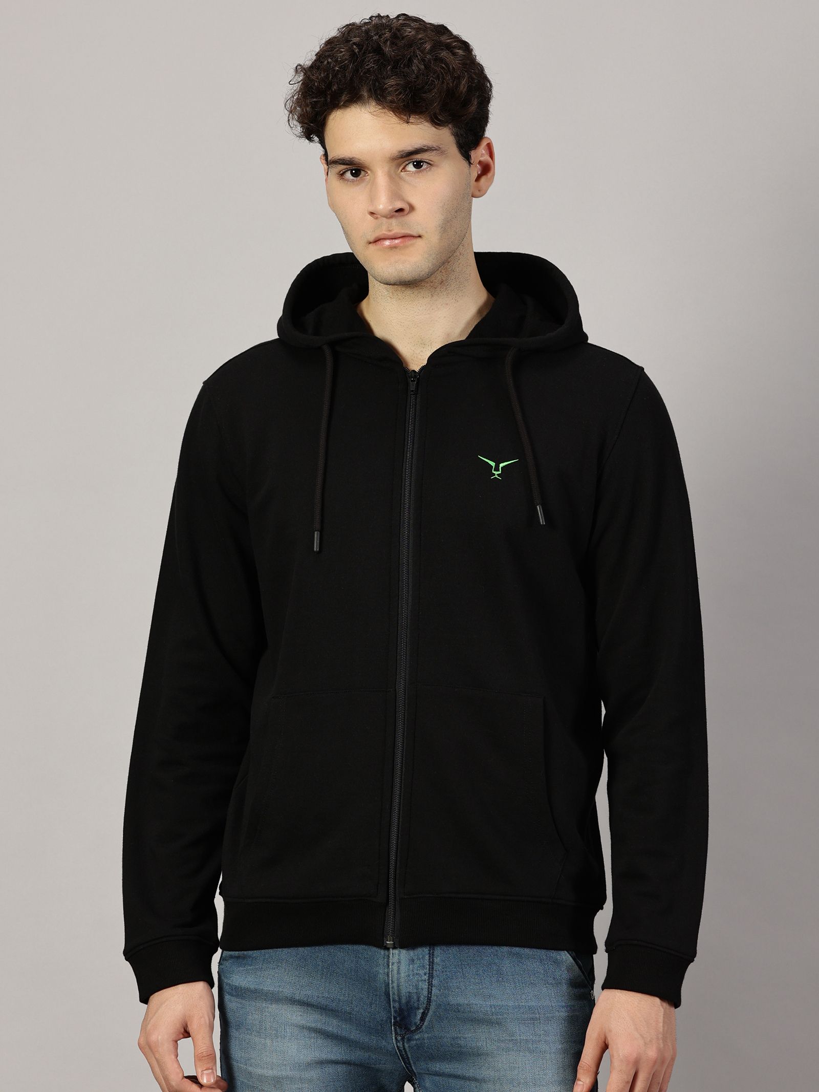leon Men Full Sleeve Solid Hooded Sweatshirt-picture-25