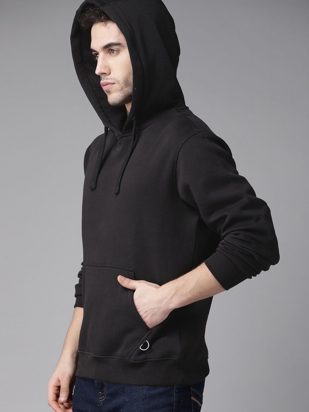 holdit Men Full Sleeve Solid Hooded Sweatshirt-picture-16