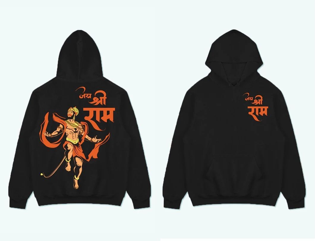 pezoz Men Full Sleeve Printed Hooded Sweatshirt-picture-17