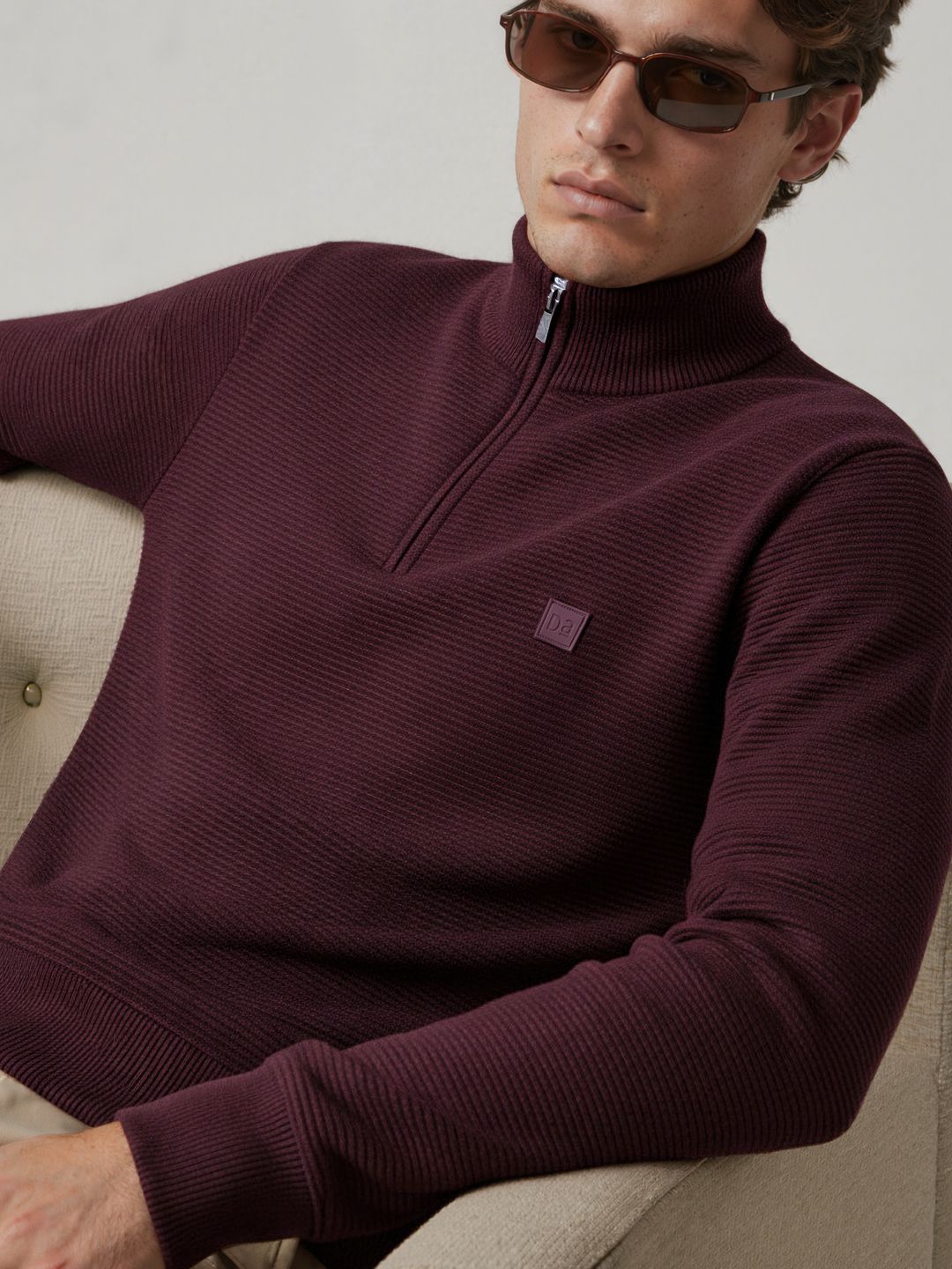 damensch Men Full Sleeve Solid Sweatshirt-picture-18