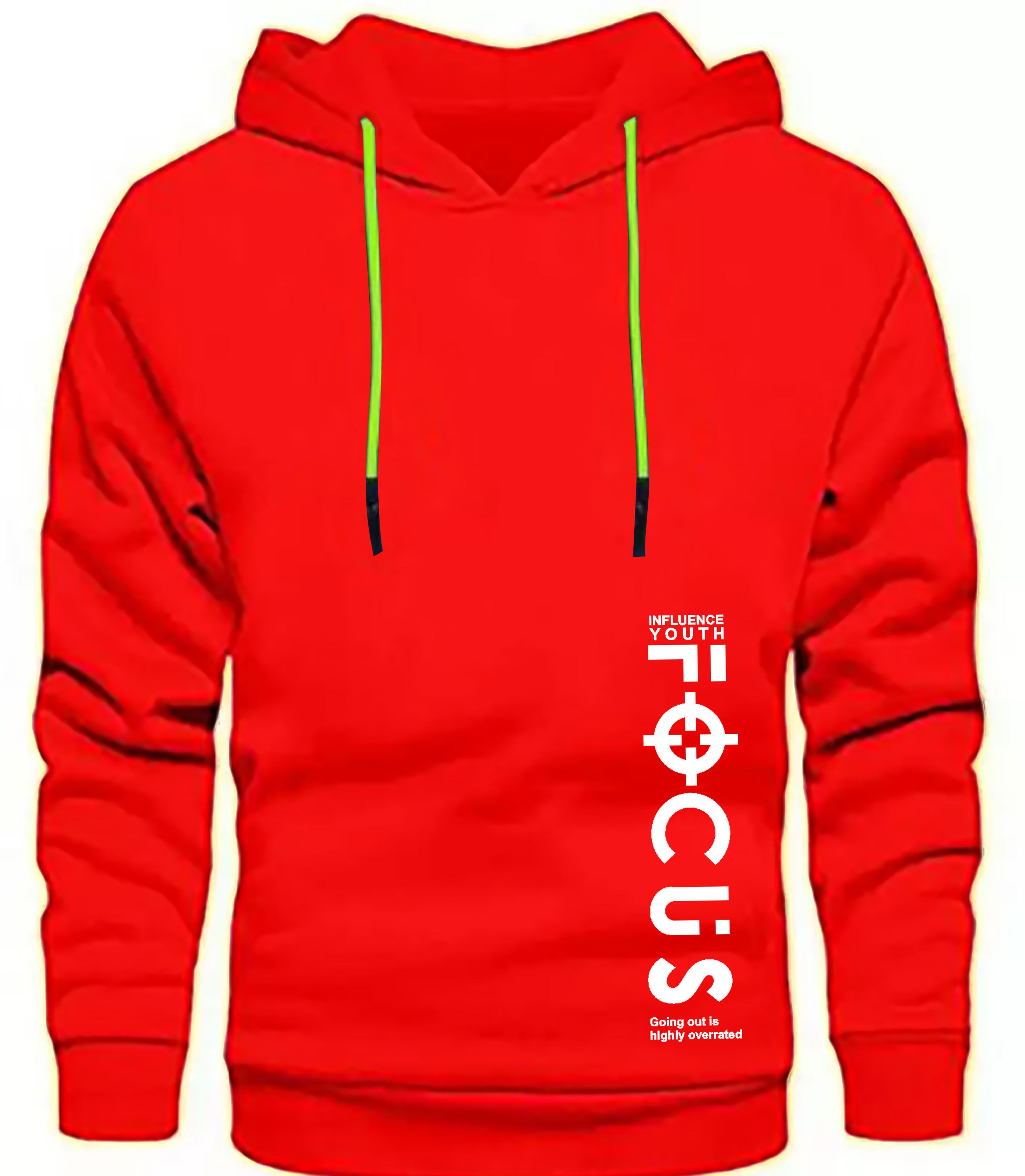 ramzox Men Full Sleeve Printed Hooded Sweatshirt-picture-28