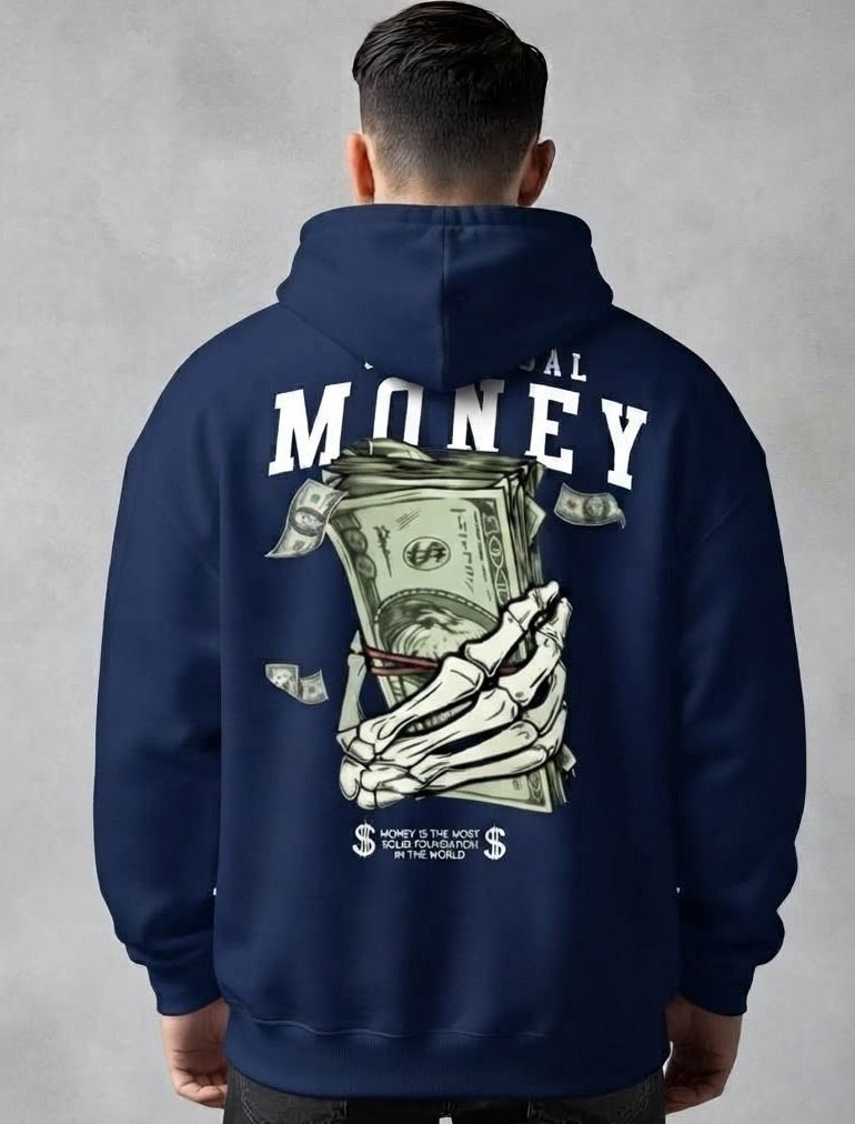 urvcreation Men Full Sleeve Graphic Print Reversible Hooded Sweatshirt-picture-24