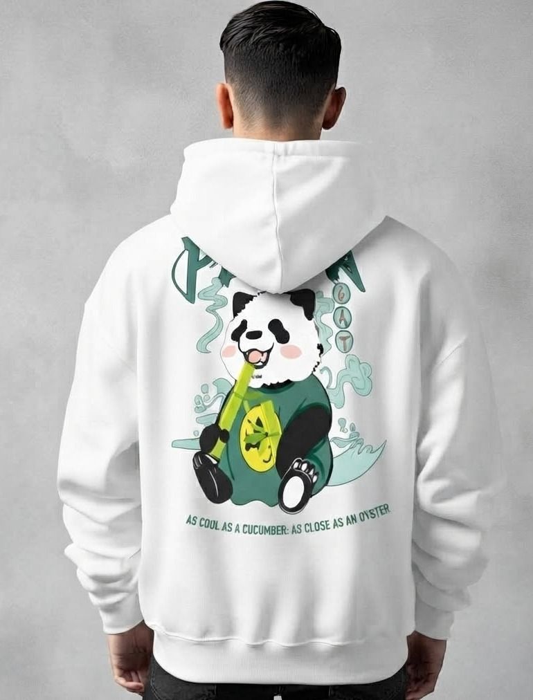 urvcreation Men Full Sleeve Graphic Print Reversible Hooded Sweatshirt-picture-36