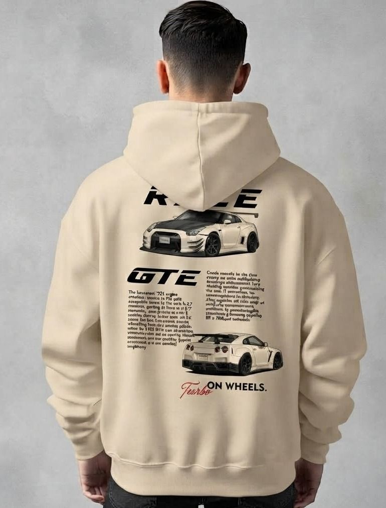 urvcreation Men Full Sleeve Graphic Print Reversible Hooded Sweatshirt-picture-16