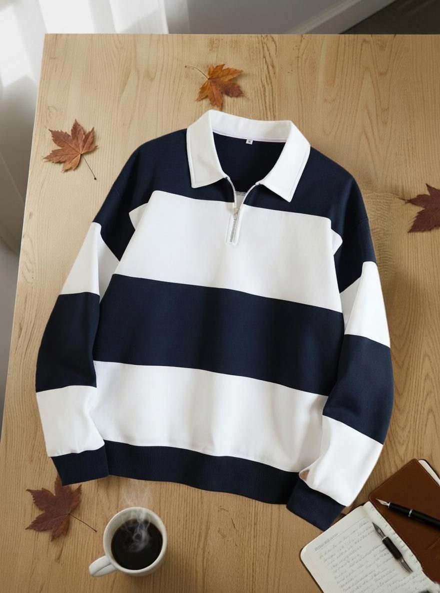 try this Men Full Sleeve Color Block Sweatshirt-picture-40
