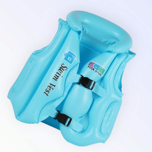 Kids Inflatable Swim Vest | Made from soft | Safety Vest Swim Floatation Belt-image-32