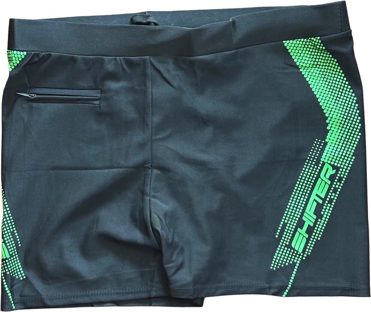 Men's & Boys' Printed Swim Shorts Trunks Costume | 4-Way Stretch | Quick Dry Printed Men Trunk Black Swimsuit