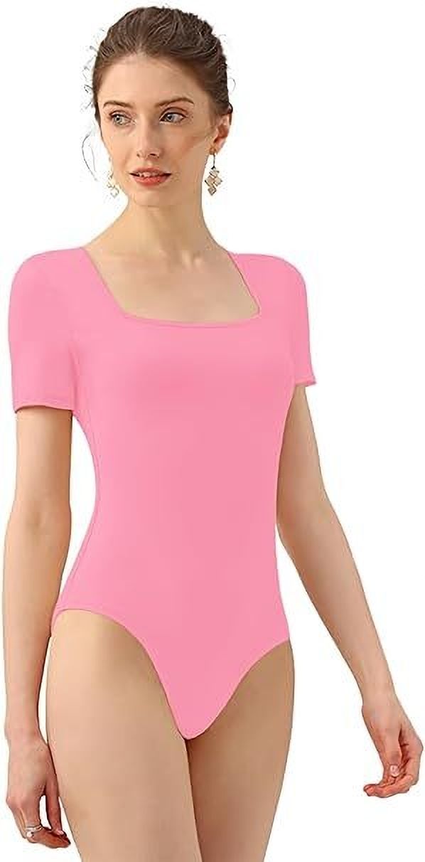 WOMEN SWIMMING SUIT SOLD Solid Women Pink Swimsuit