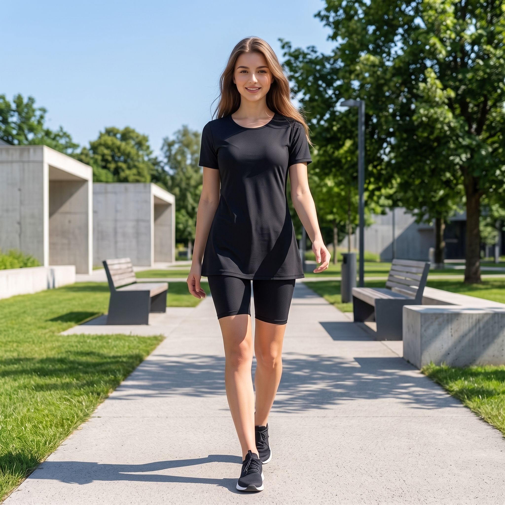 the klowt co Solid Women Black Swimsuit-picture-38