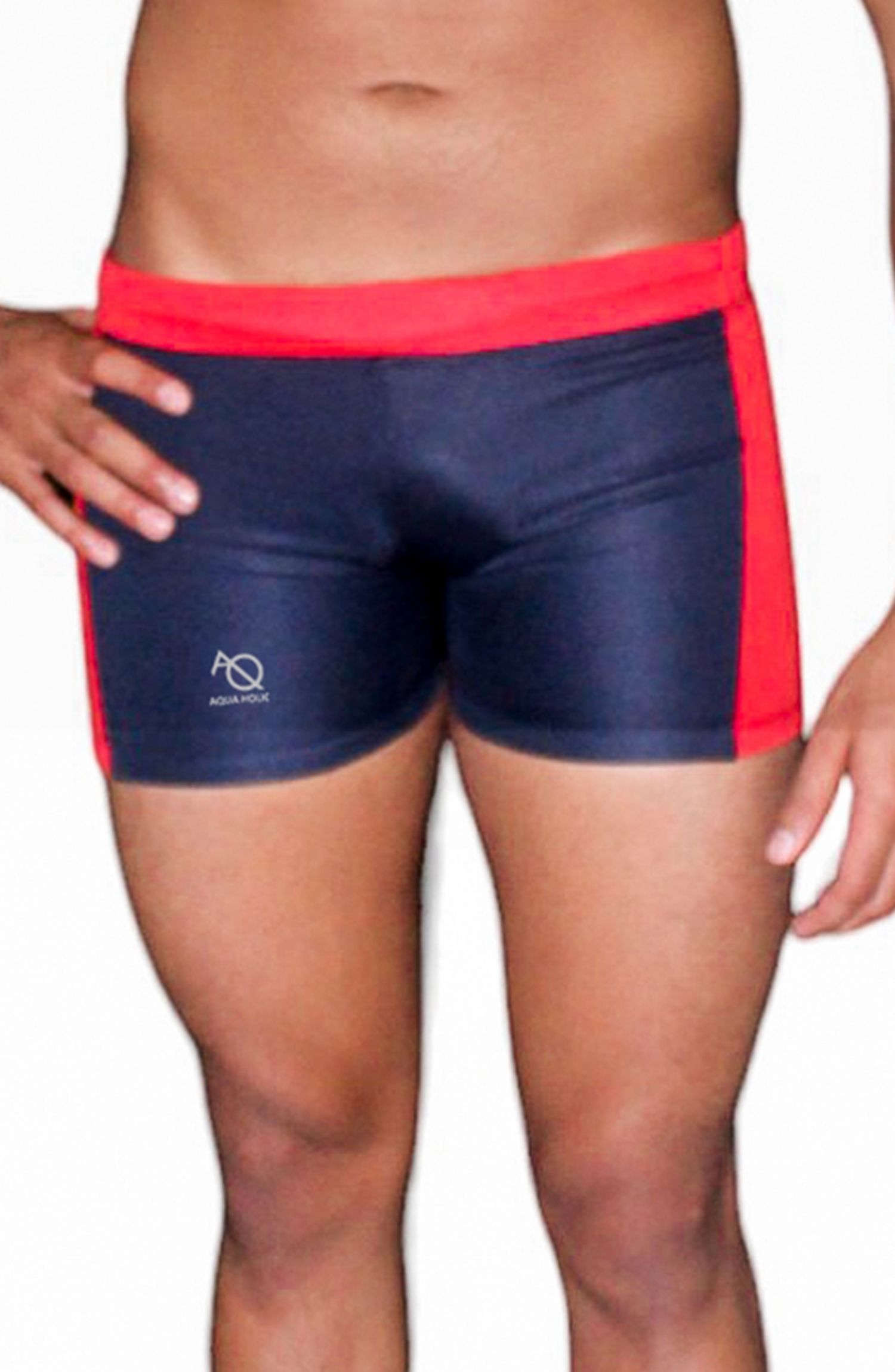 Fashion Solid Men Swim Bottom Multicolor Swimsuit-image-34