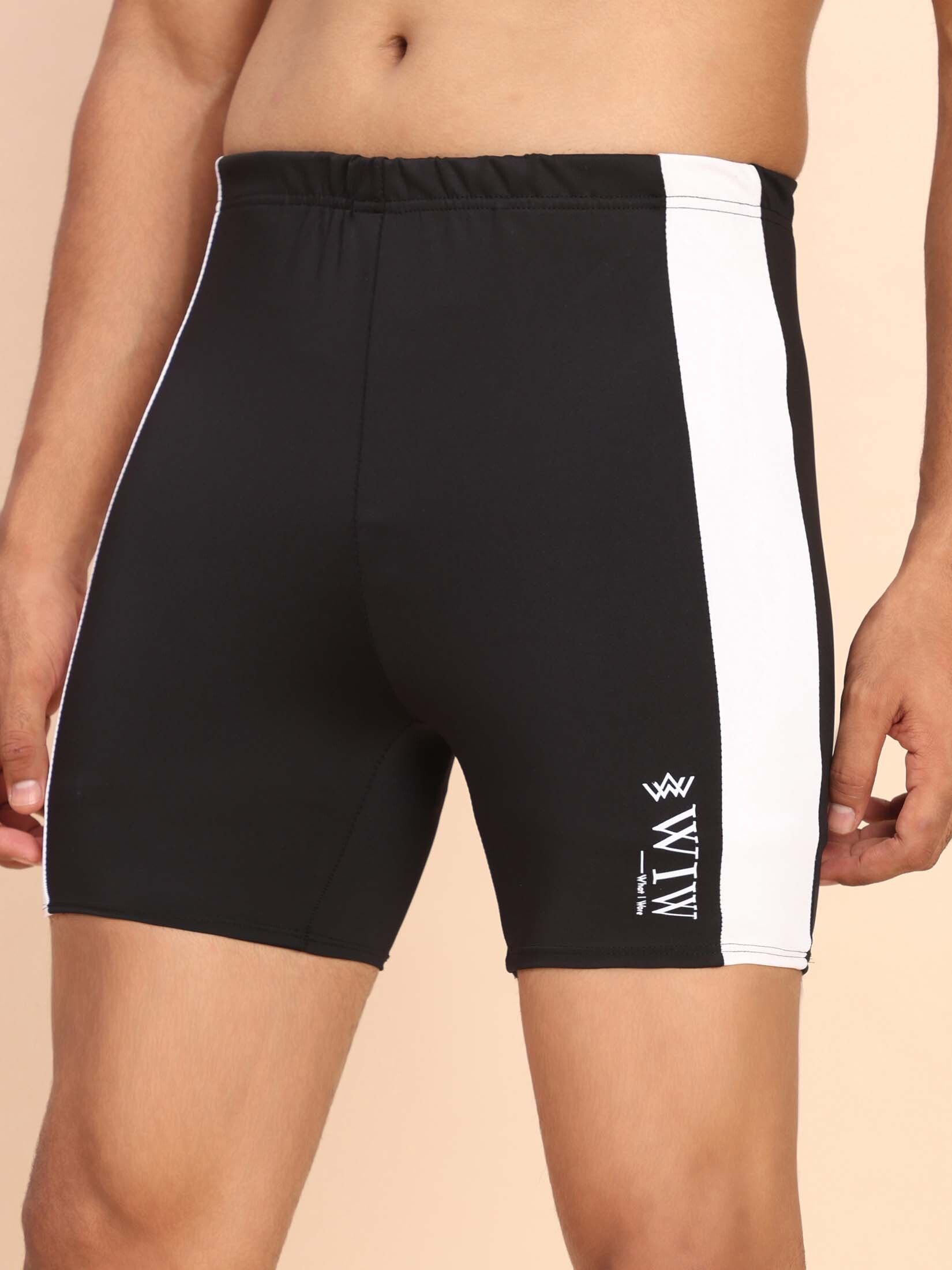 wiw Quick Dry swimwear Breif for men,Swim Shorts for Training, Racing & Fitness Solid Men Swim Bottom White Swimsuit-picture-33