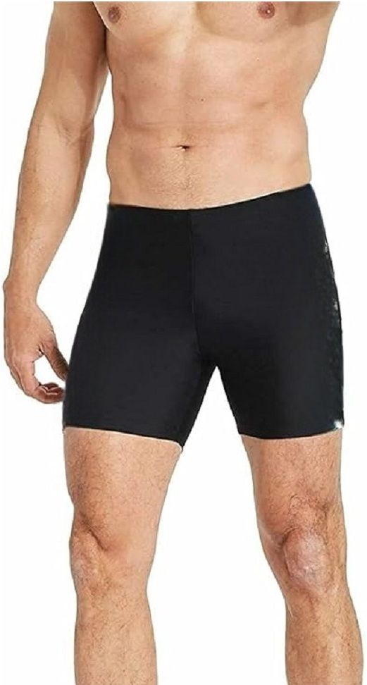 the morning play Swimming Dress(size 24inch to 40inch) Printed Men Swim Bottom Black Swimsuit-picture-26