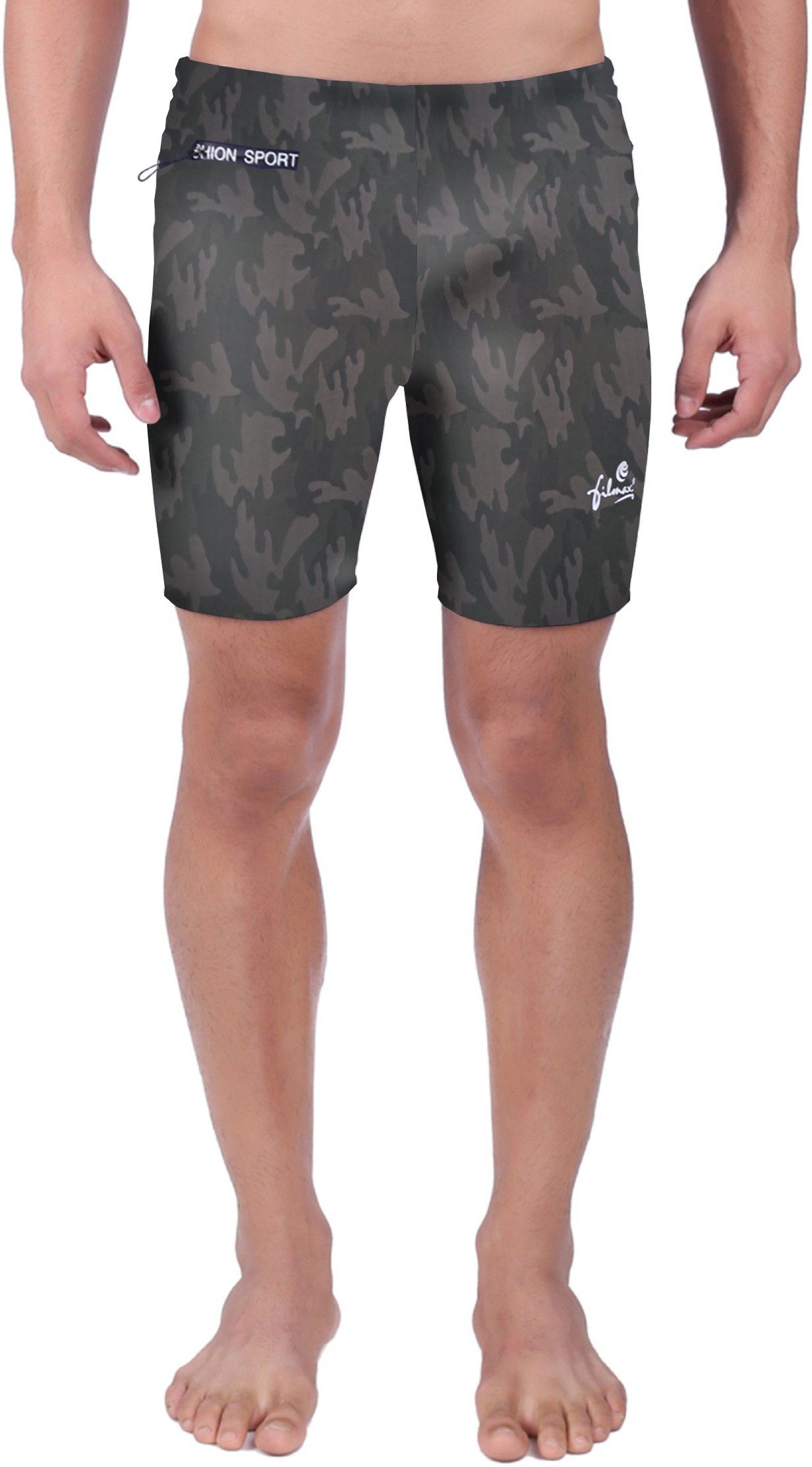 filmax® originals Militery Swim Jammer Printed Men Swim Bottom Grey Swimsuit-picture-38