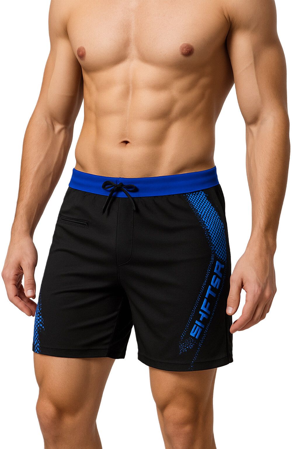 Printed Swimming Costume For Men Swimsuit for Men & Boys Printed Men Trunk Blue Swimsuit