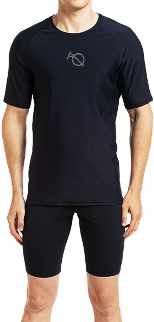 aqua holic Solid Men Black Tights-picture-19