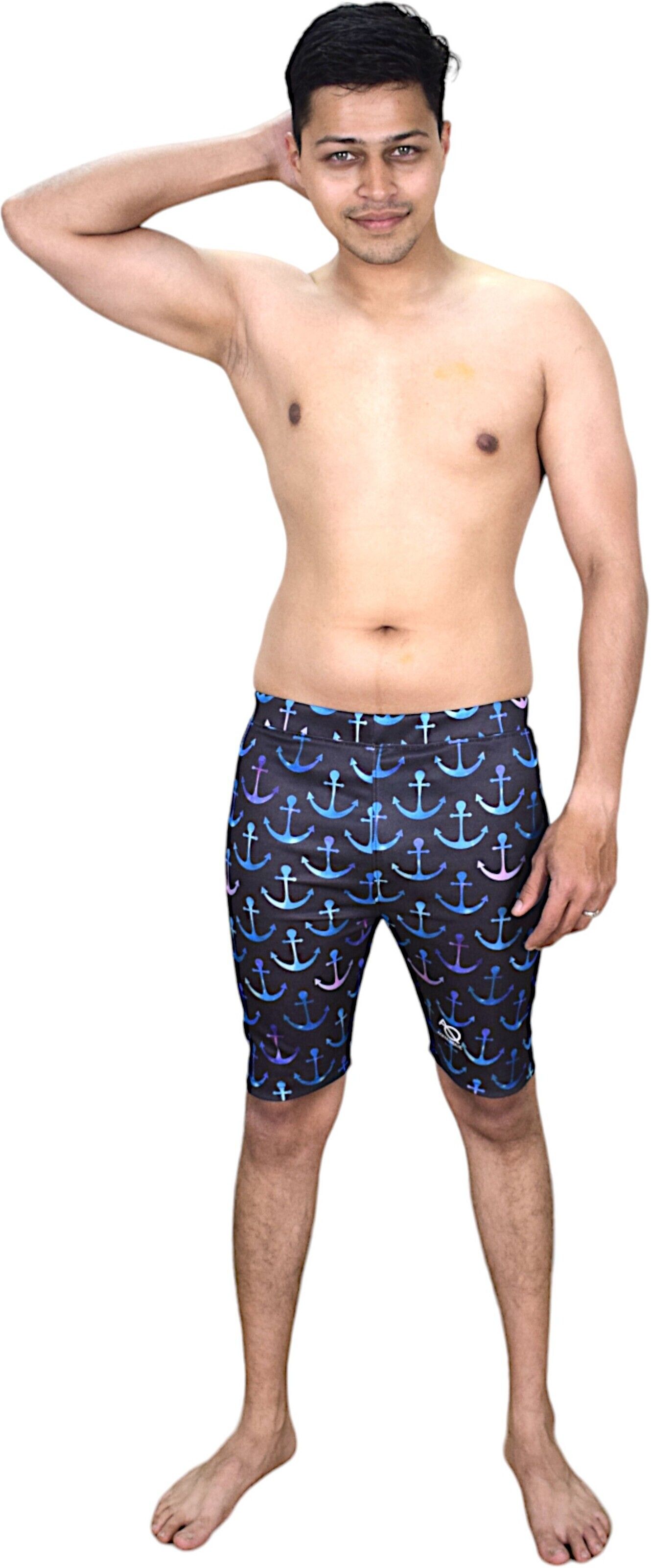 Fashion Solid Men Swim Bottom Multicolor Swimsuit-image-49