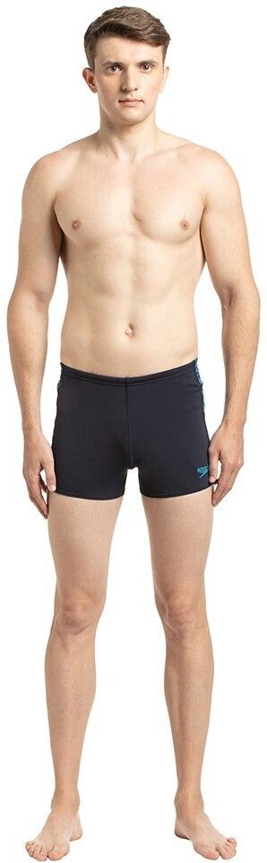 speedo Printed Men Swim Bottom Blue Swimsuit-picture-38