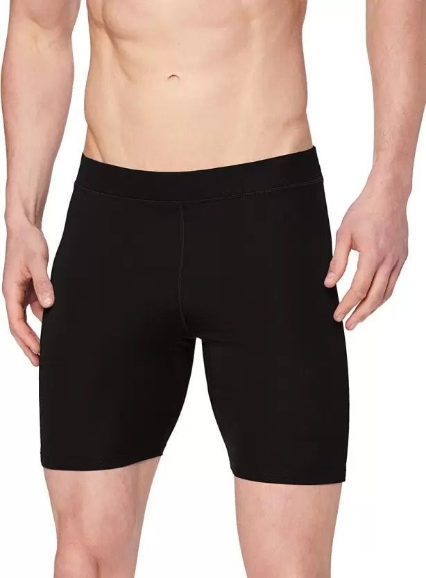 Athletic Swim Jammers Quick Dry Compression Square Leg Brief Swimsuit For Men Solid Men Trunk Black Swimsuit-image-17
