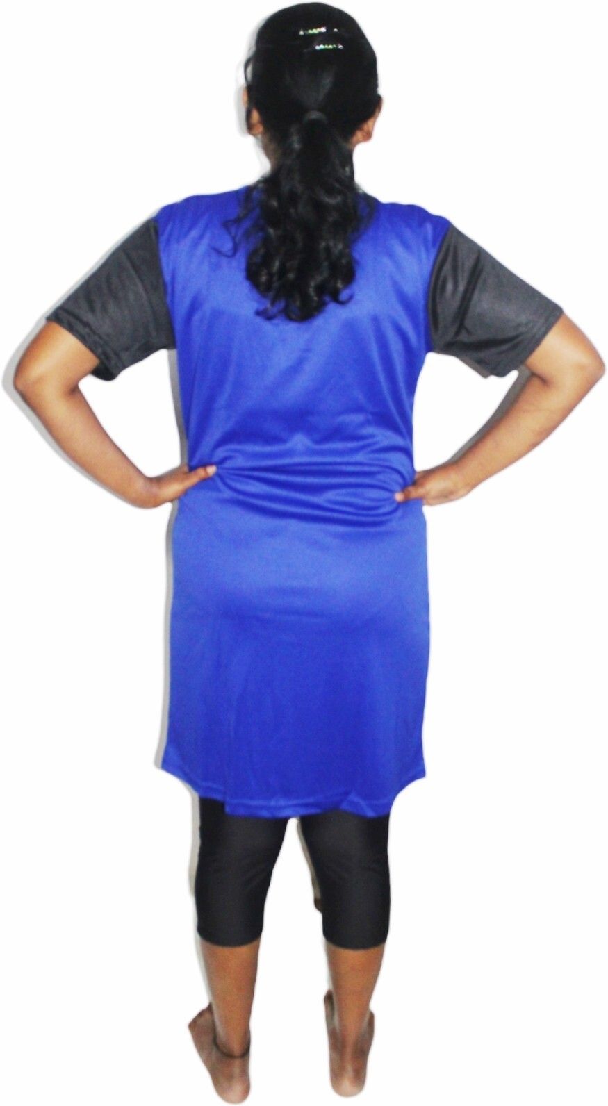 aqua holic FASHION Solid Women Swim-dress Blue Swimsuit-picture-8