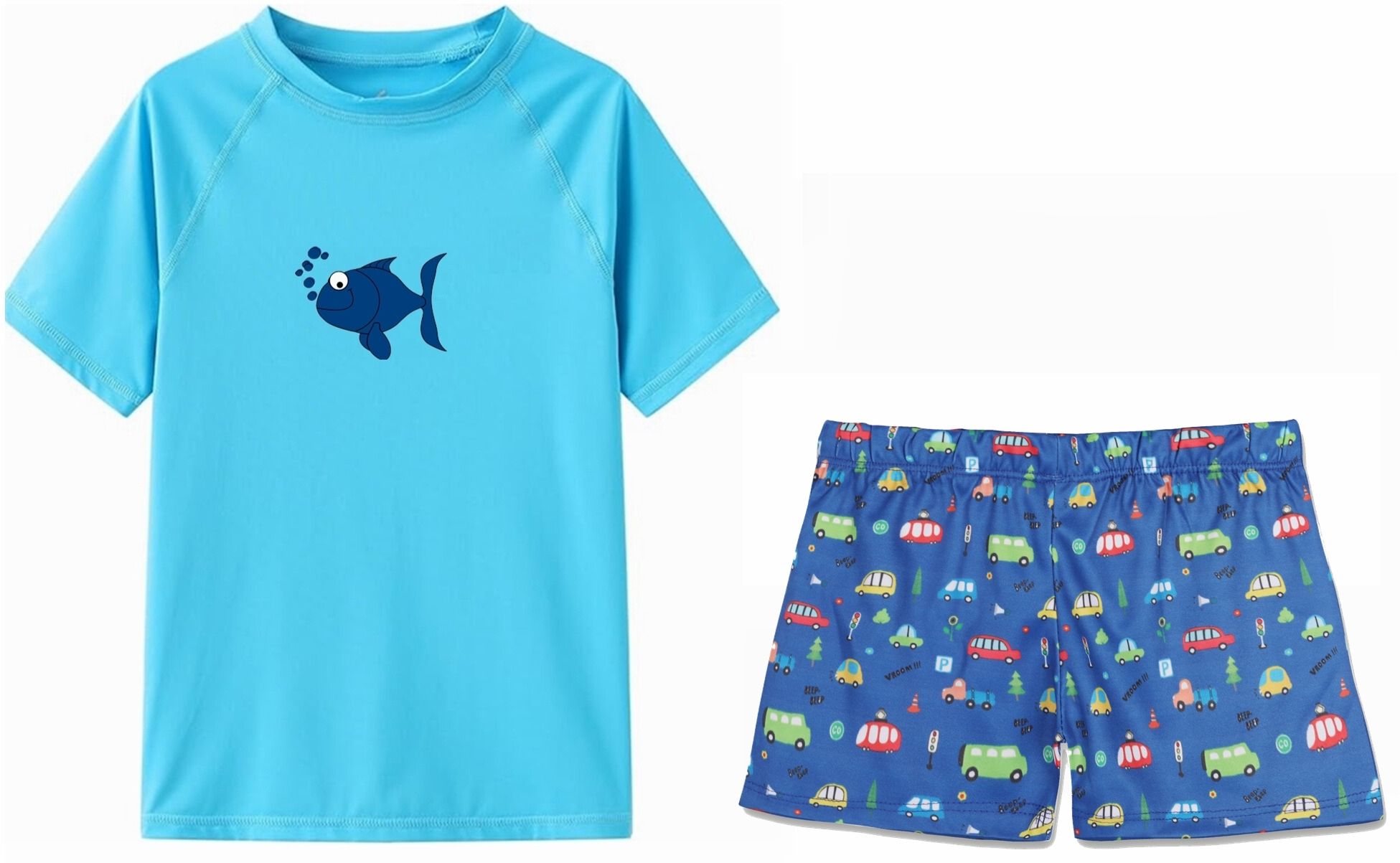 aqua holic Swimtsuit for TEESet1 Solid Men Swim-dress Blue Swimsuit-picture-15