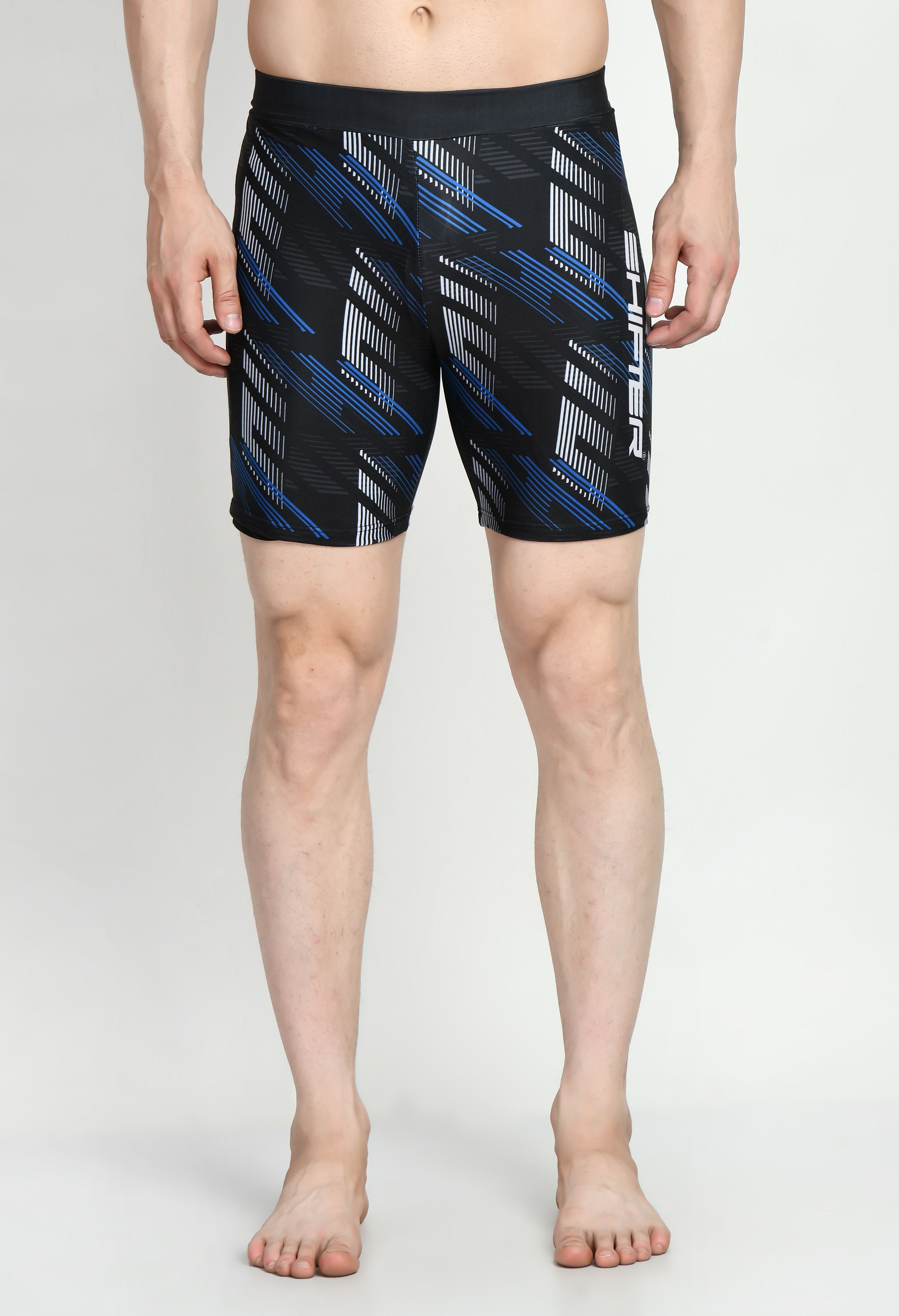 lebami Swimming Costume Shorts Printed Boys & Men Trunk Swimsuit Printed Men Trunk Black Swimsuit-picture-14