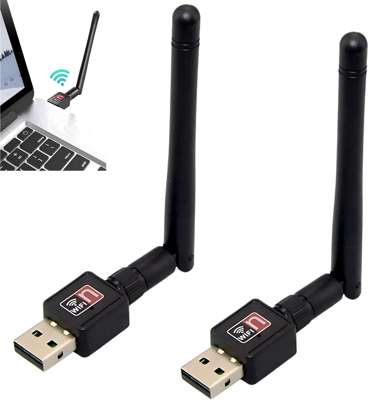 Drumstone ( BUY 1 GET 1 ) USB WiFi Adapter for Desktop | Dual-Band 2.4G/5GHz Camera Sync Terminal Adapter-image-24