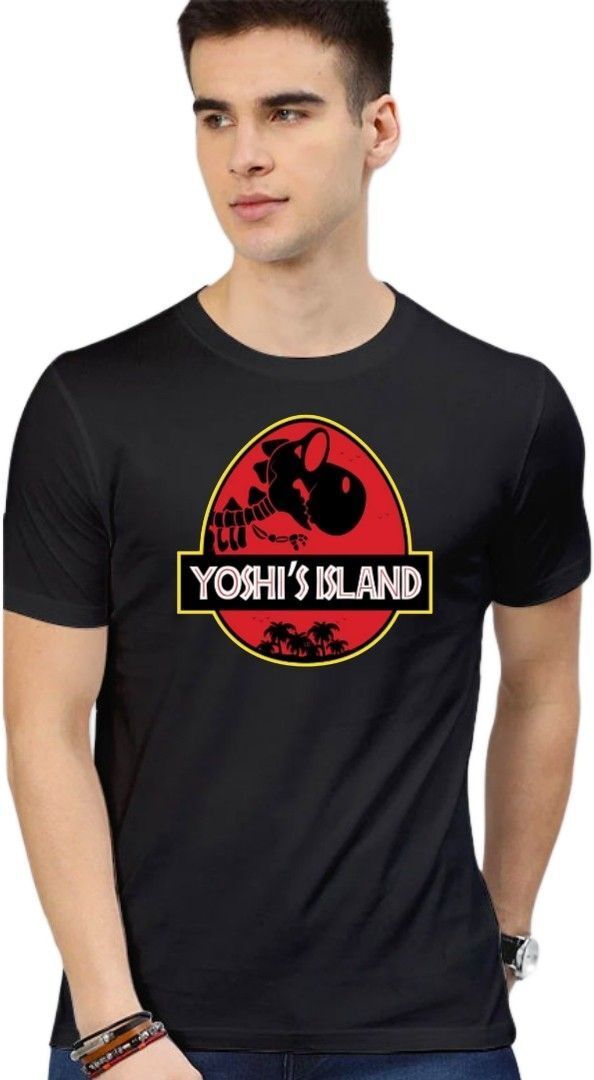 Men Typography Round Neck Pure Cotton Black T-Shirt-image-26