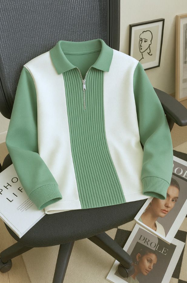 try this Men Full Sleeve Color Block Sweatshirt-picture-38