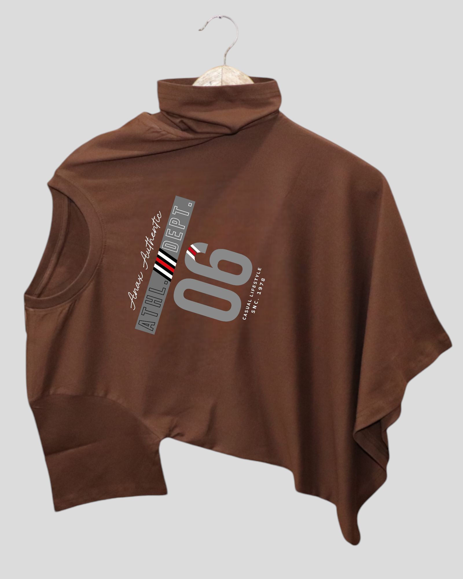magneto Men Printed Crew Neck Pure Cotton Brown T-Shirt-picture-13