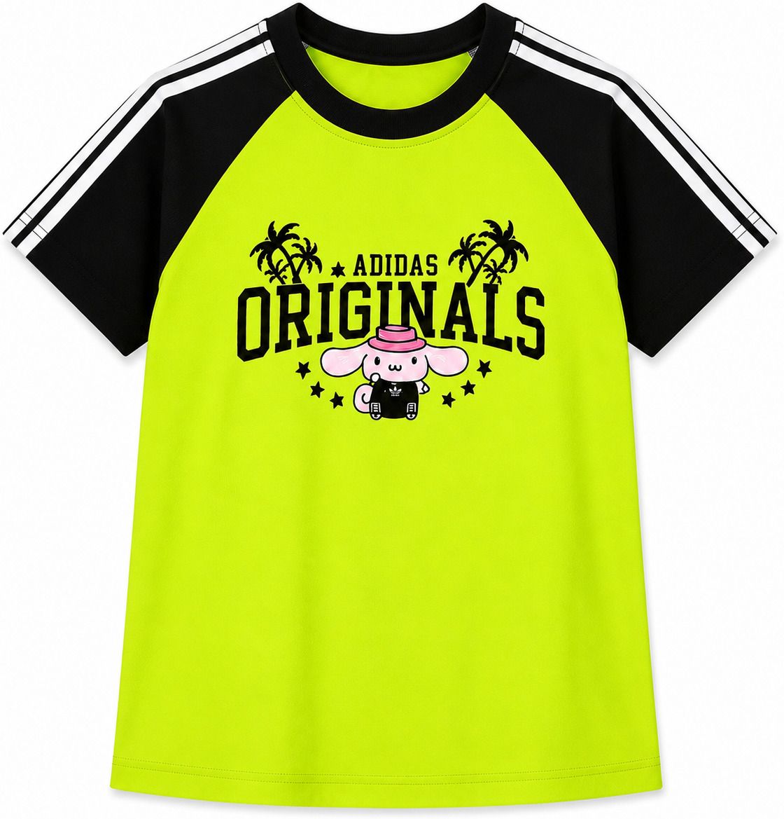 Women Colorblock Round Neck Cotton Blend Green T-Shirt-image-45