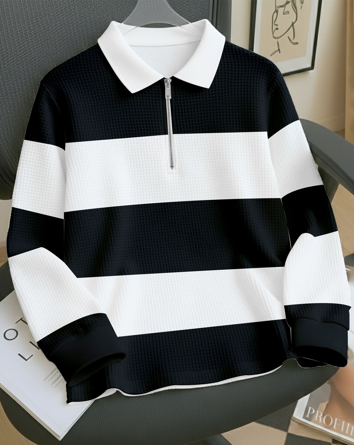 ausk Men Full Sleeve Striped Sweatshirt-picture-15