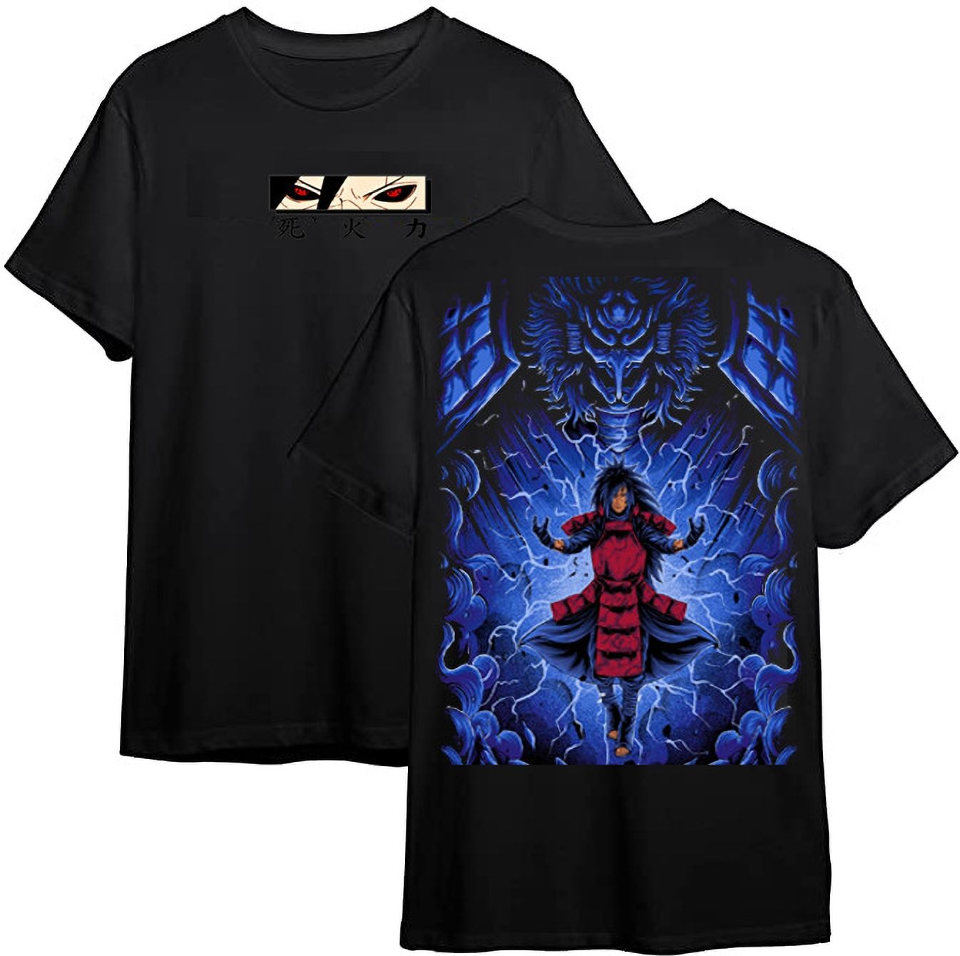 lolgallery Men Printed Round Neck Pure Cotton Black T-Shirt-picture-13