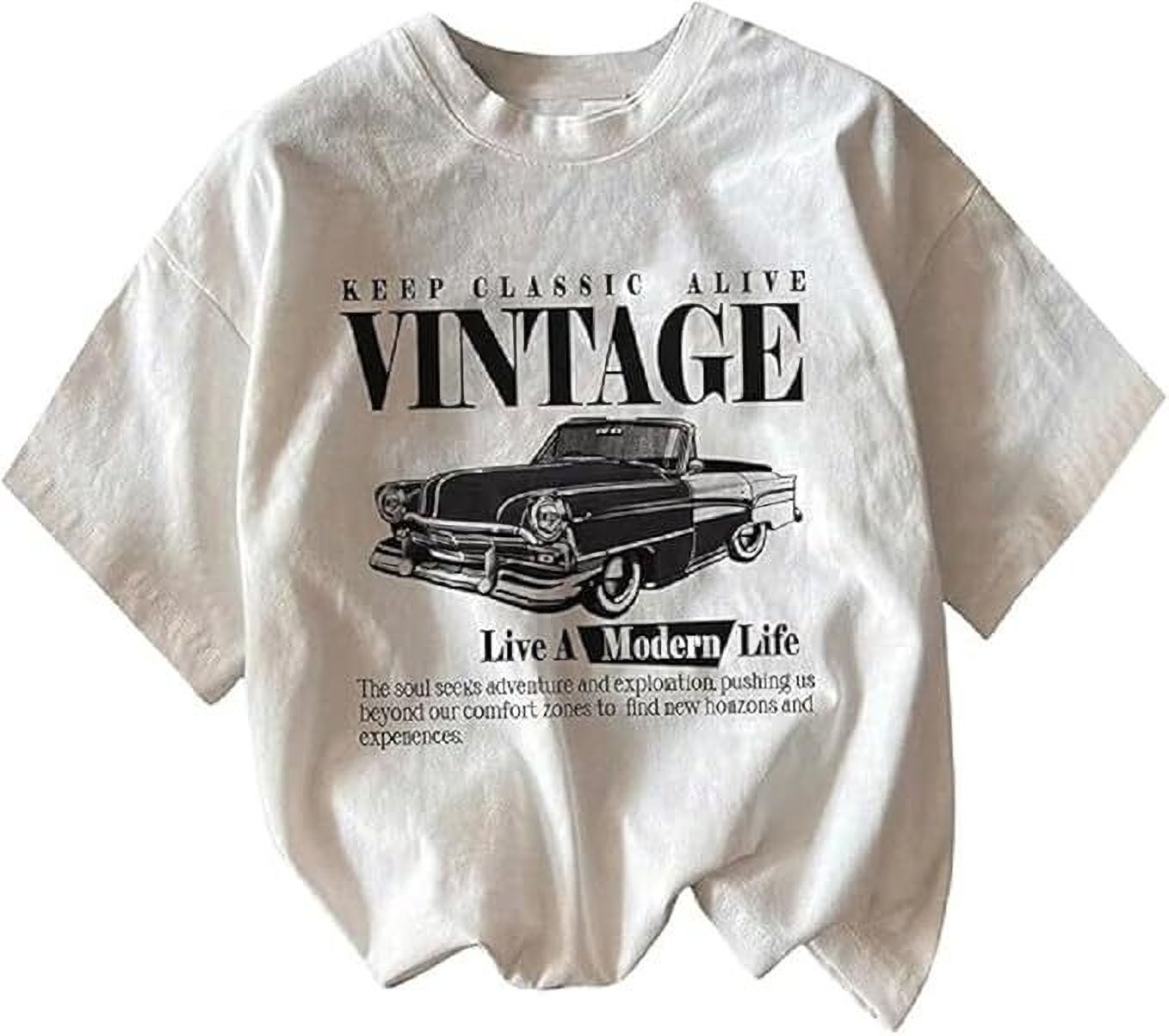 Women Printed Round Neck Pure Cotton White T-Shirt-image-7
