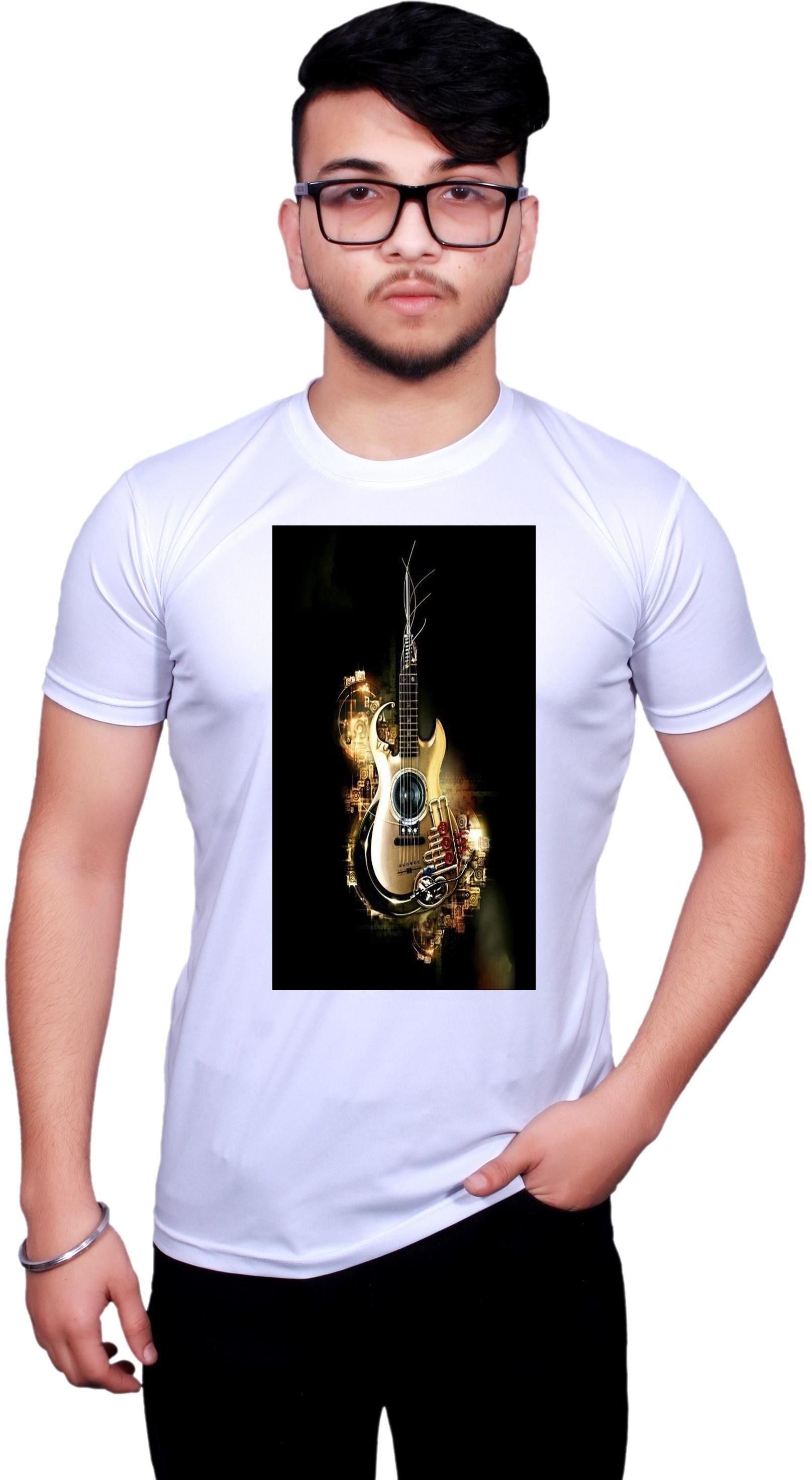 monkash trend Men Printed Round Neck Polyester Multicolor T-Shirt-picture-21