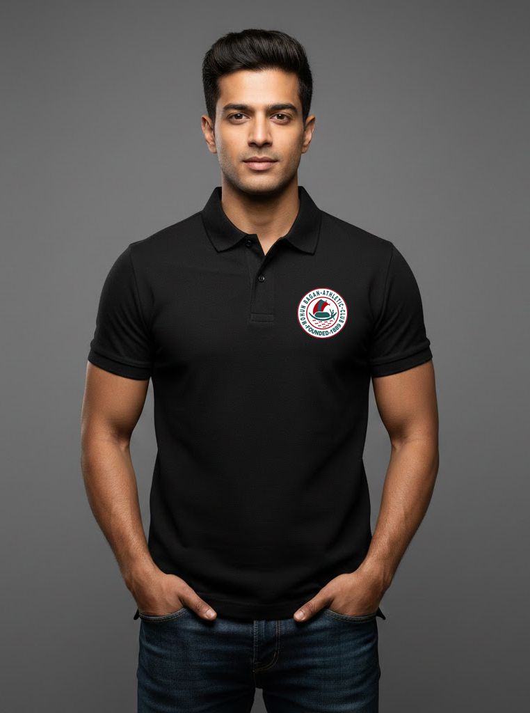 baundule Men Printed Round Neck Cotton Blend Black T-Shirt-picture-23