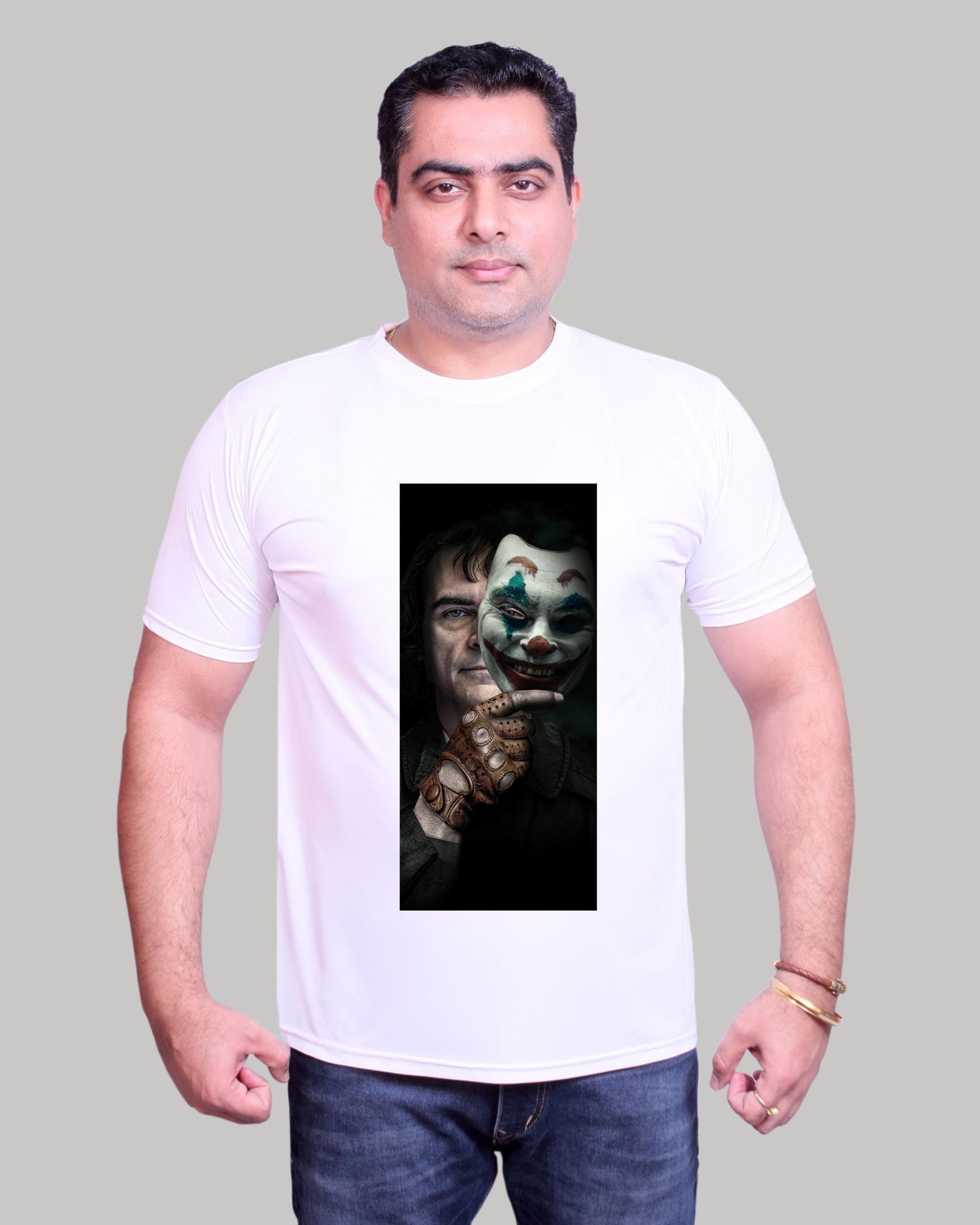 monkash trend Men Printed Round Neck Polyester Multicolor T-Shirt-picture-35