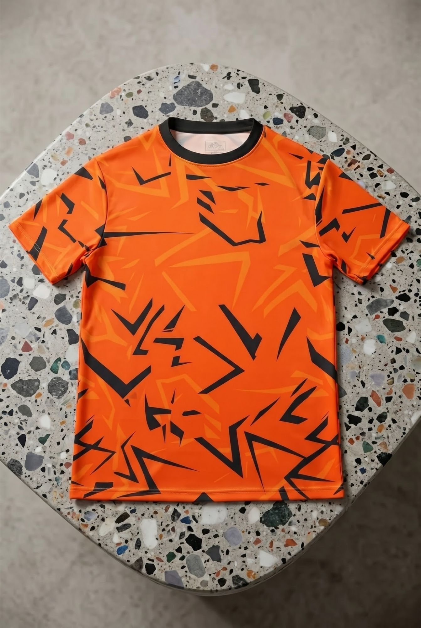 the blazze Women Printed Round Neck Polyester Multicolor T-Shirt-picture-36