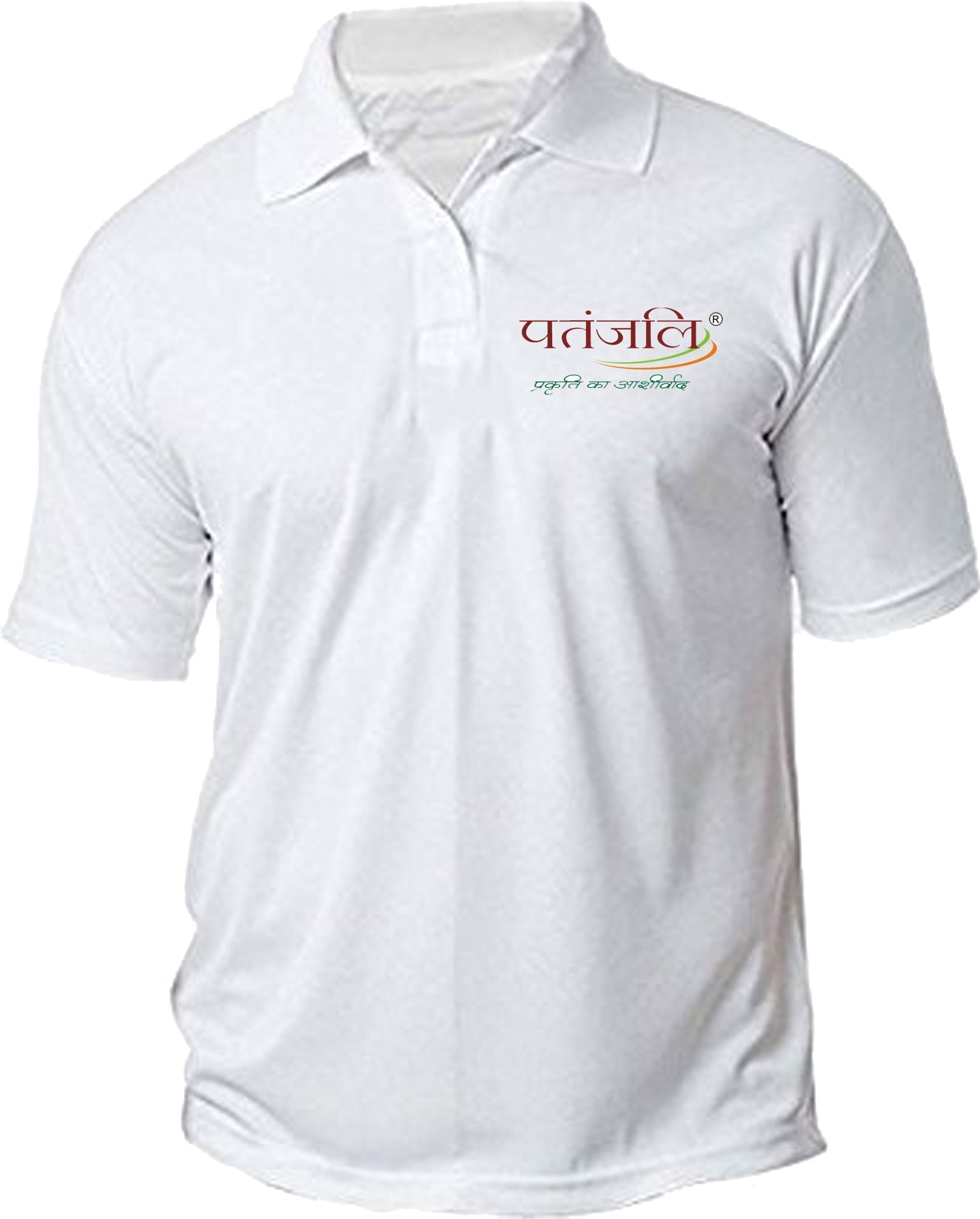 Men Solid Polo Neck Polyester White T-Shirt-image-39