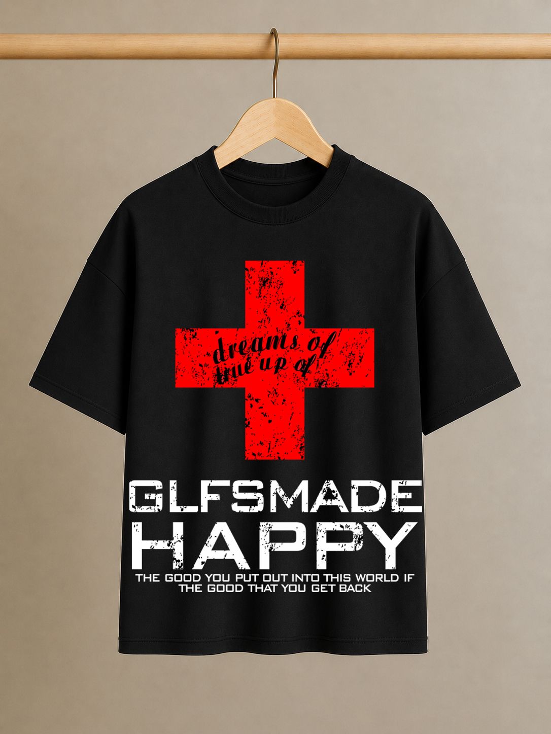 reserve edition Men Graphic Print Round Neck Cotton Blend Black T-Shirt-picture-43