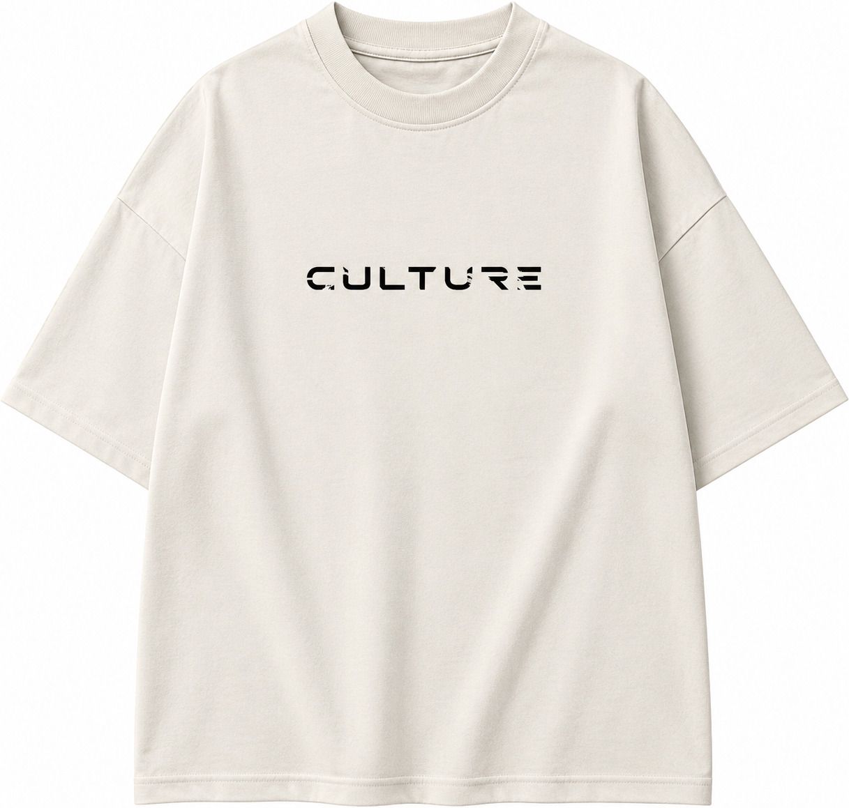 Men Typography Round Neck Cotton Blend White T-Shirt-image-25