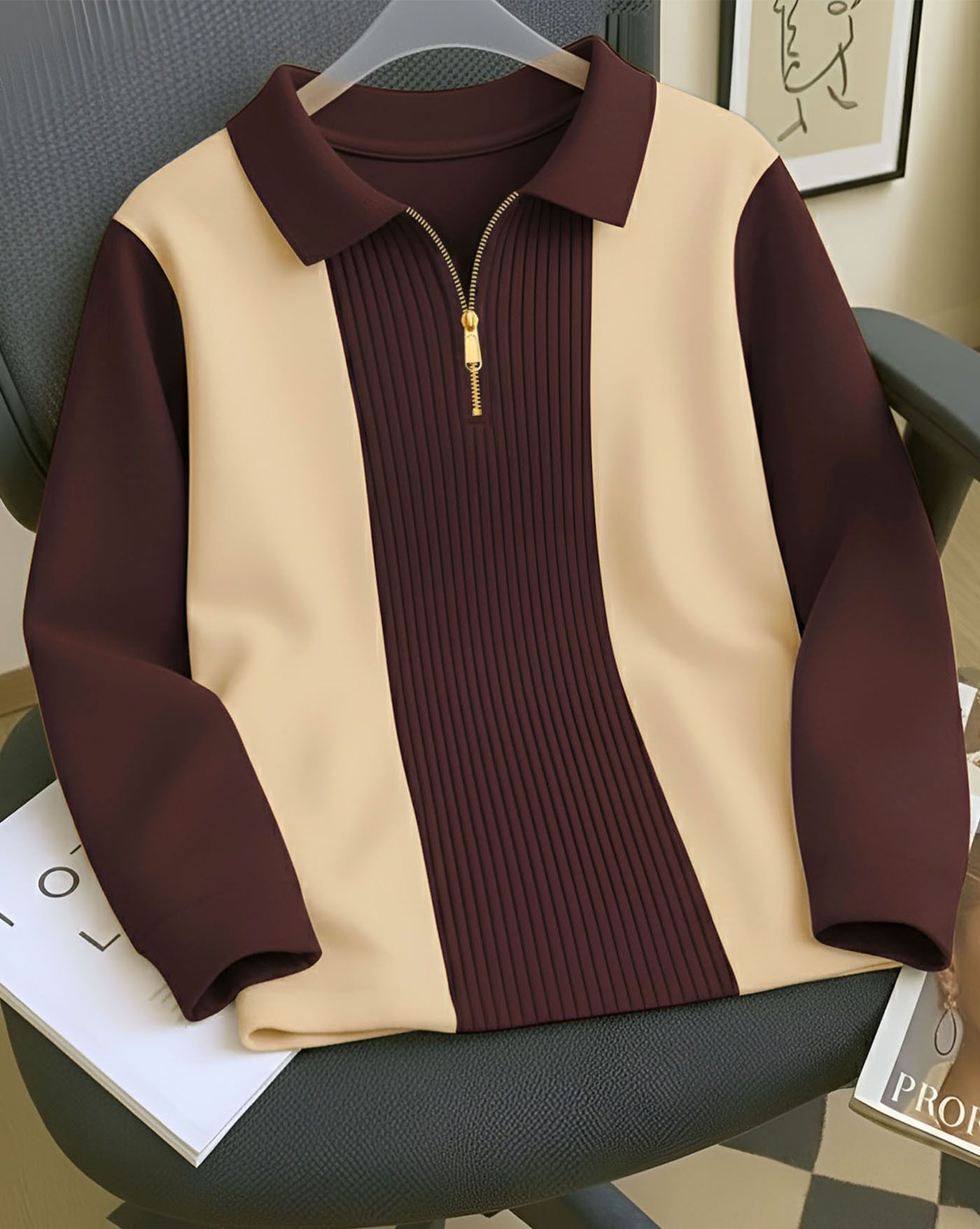 ausk Men Full Sleeve Striped Sweatshirt-picture-26
