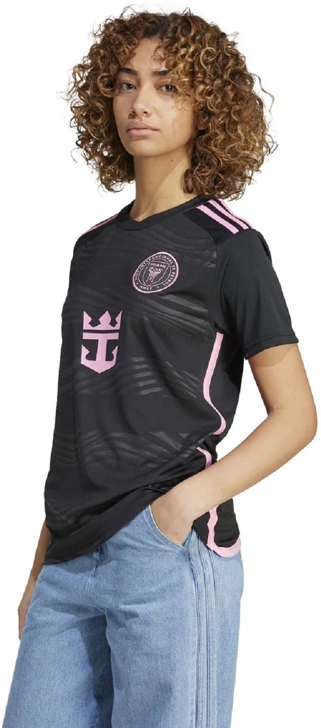 smv Women Printed Round Neck Polyester Black T-Shirt-picture-25