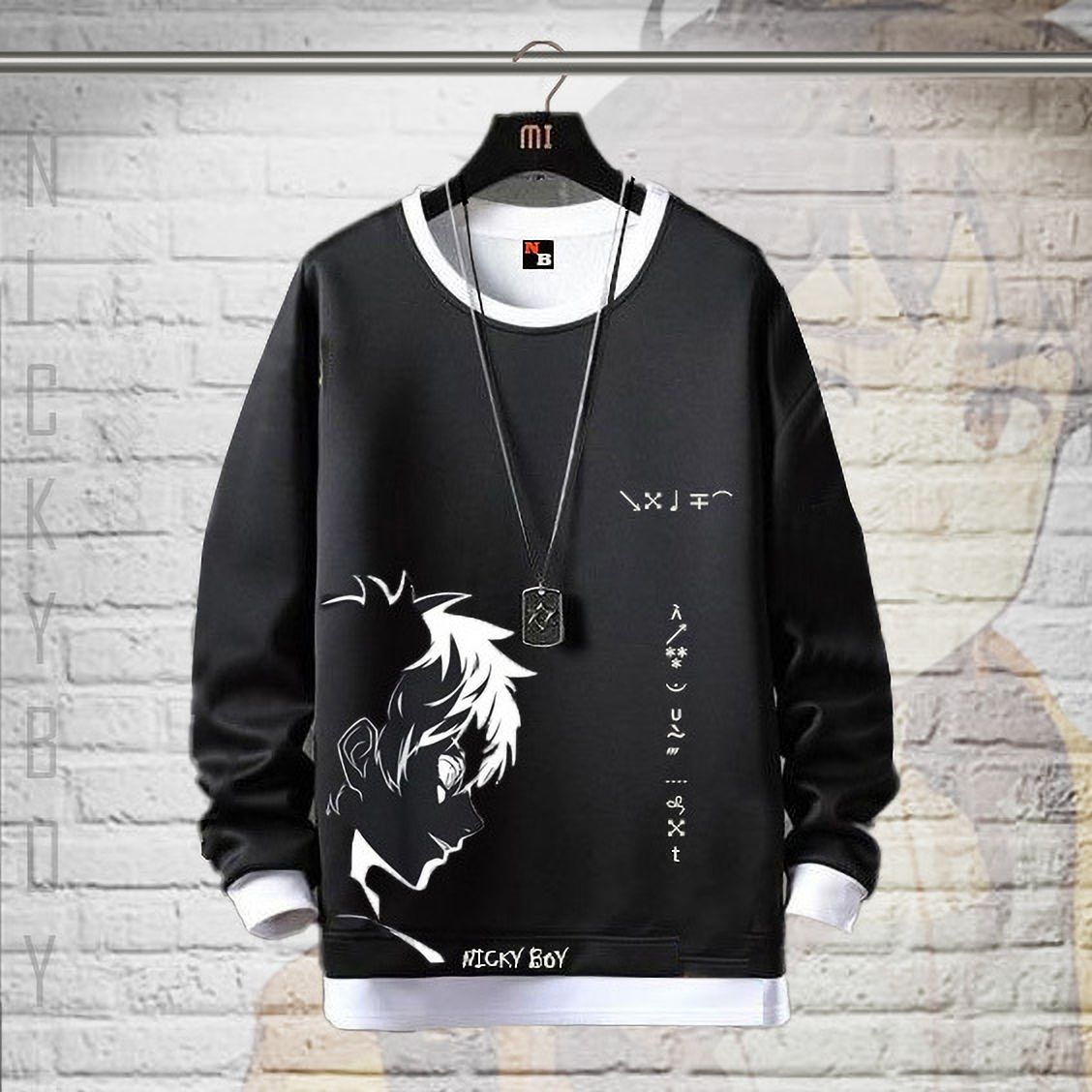 Men Full Sleeve Printed Sweatshirt-image-5