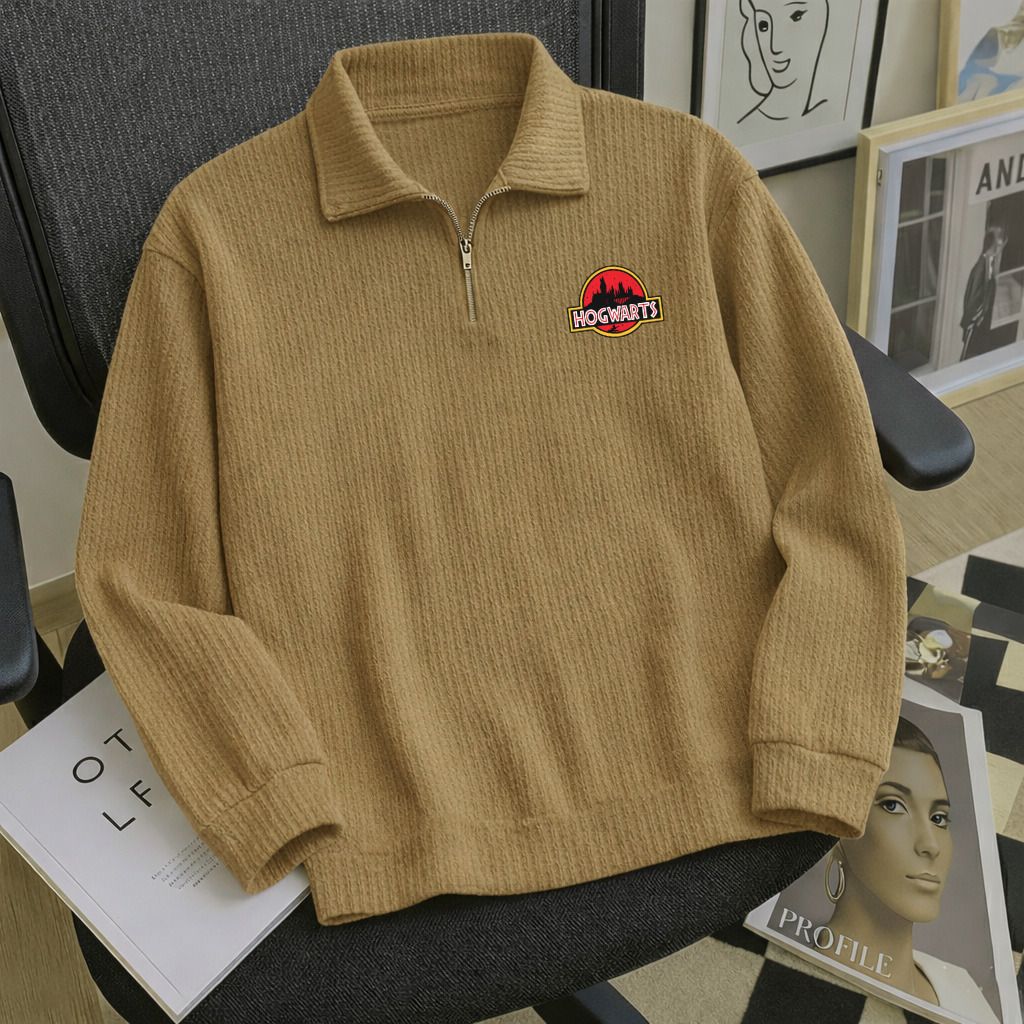 Men Typography Polo Neck Pure Cotton Brown T-Shirt-image-32