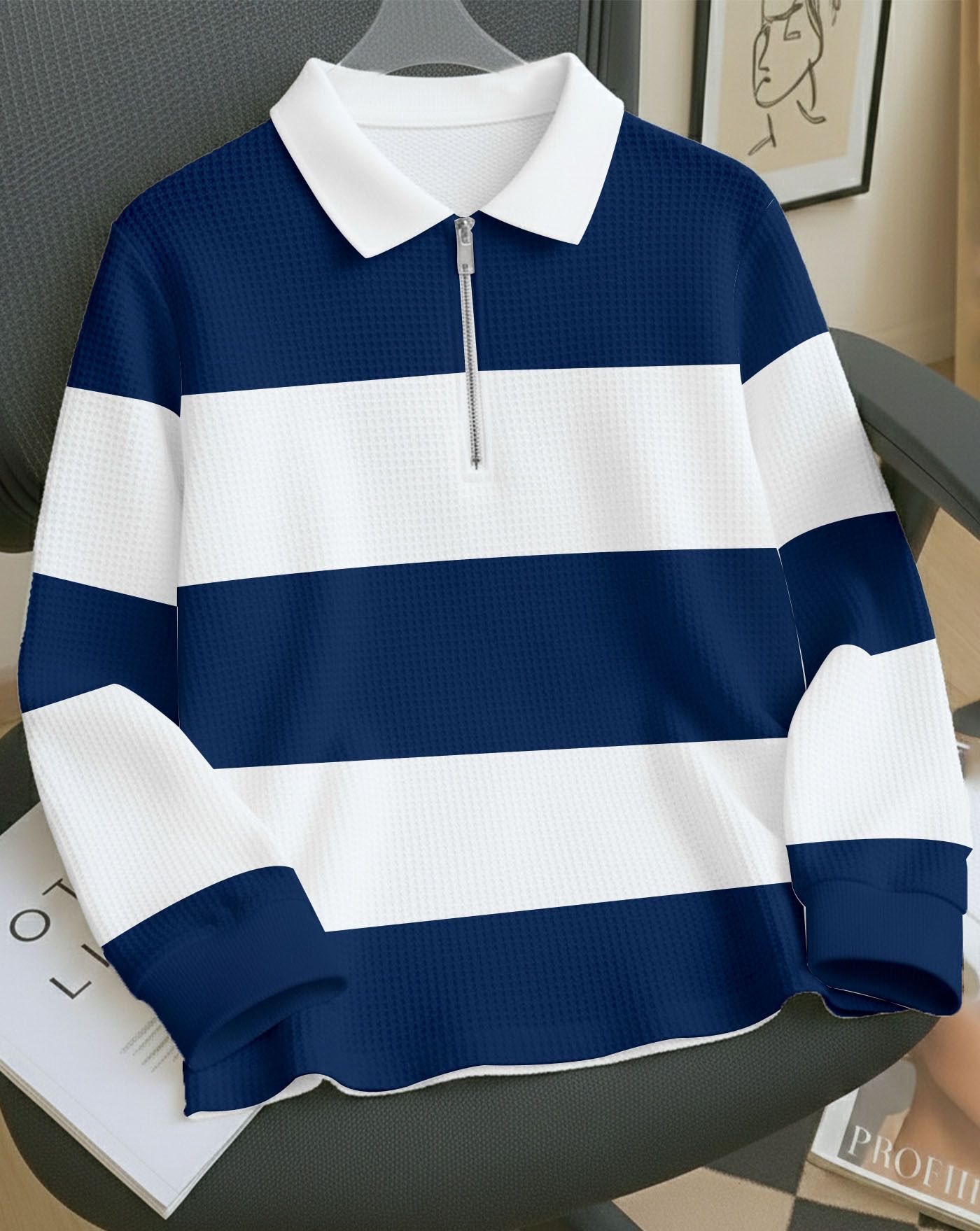 ausk Men Full Sleeve Striped Sweatshirt-picture-16