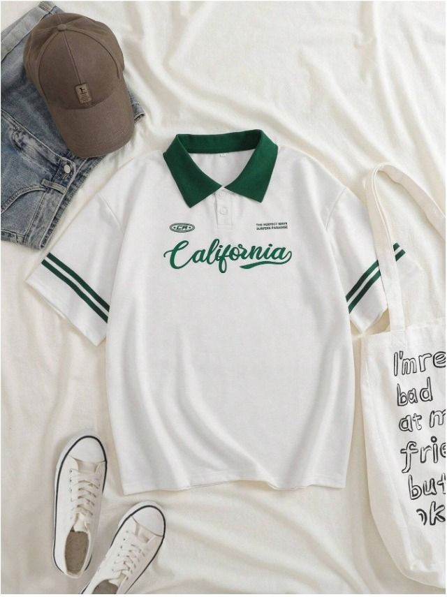 Men Solid Polo Neck Cotton Blend White T-Shirt-image-7