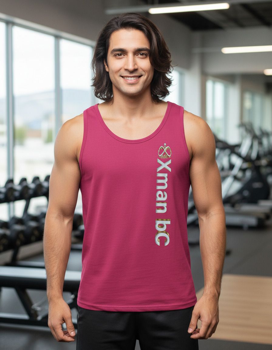 xman textiles Men Printed Round Neck Pure Cotton Pink T-Shirt-picture-36