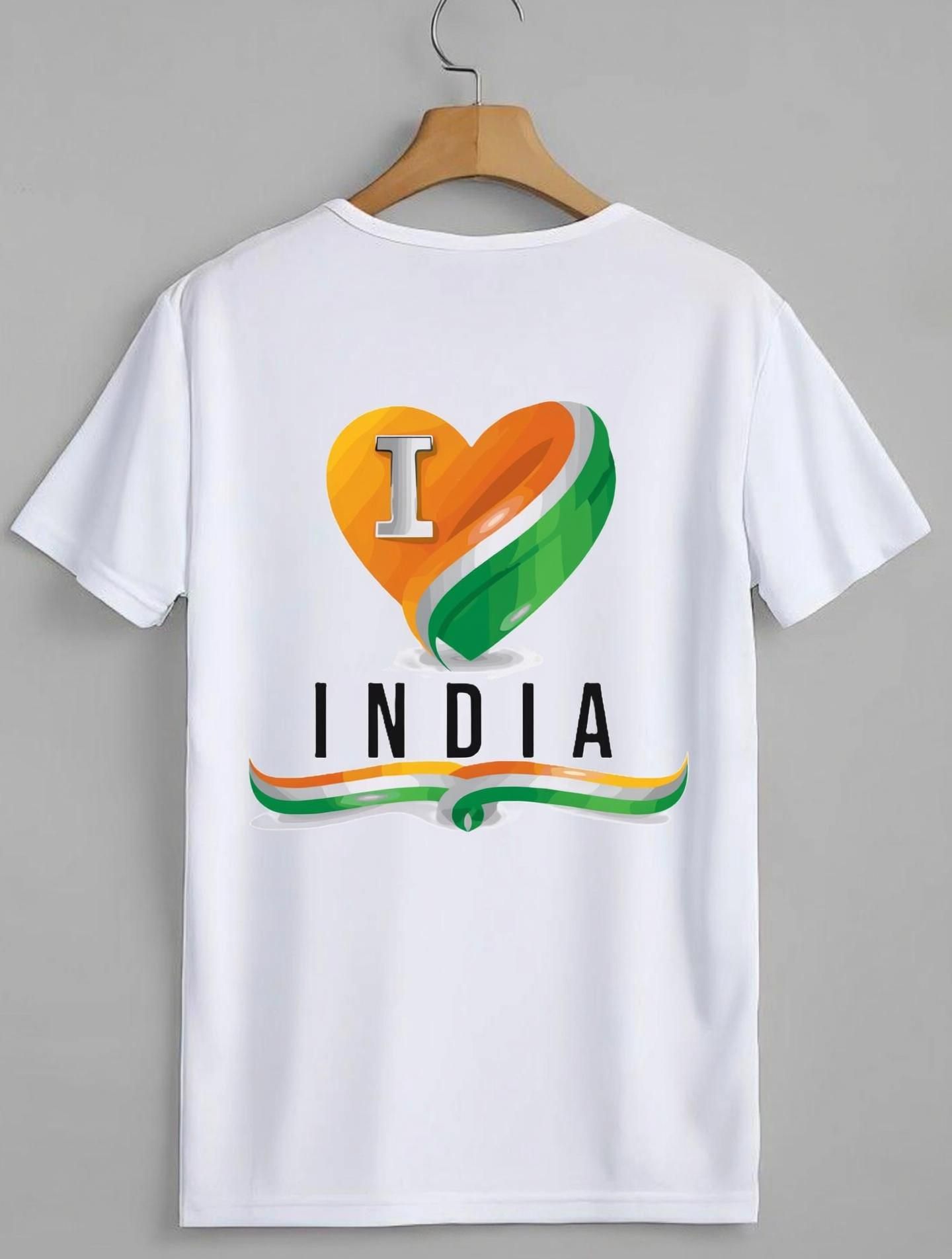 paakhi collections Men Printed Round Neck Polyester White T-Shirt-picture-13
