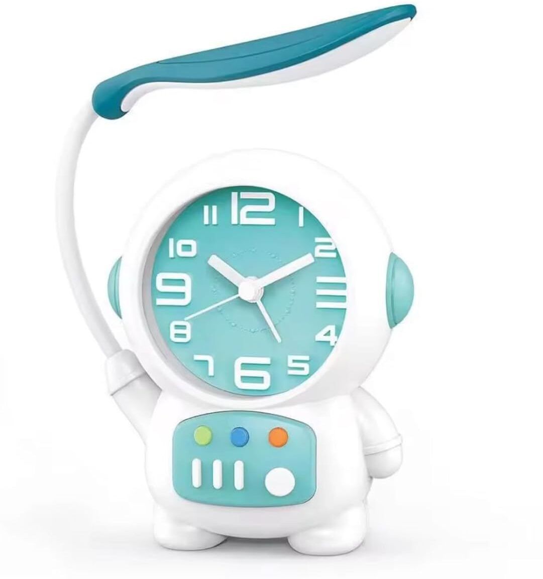 sh trend Analog White,Blue Clock-picture-25