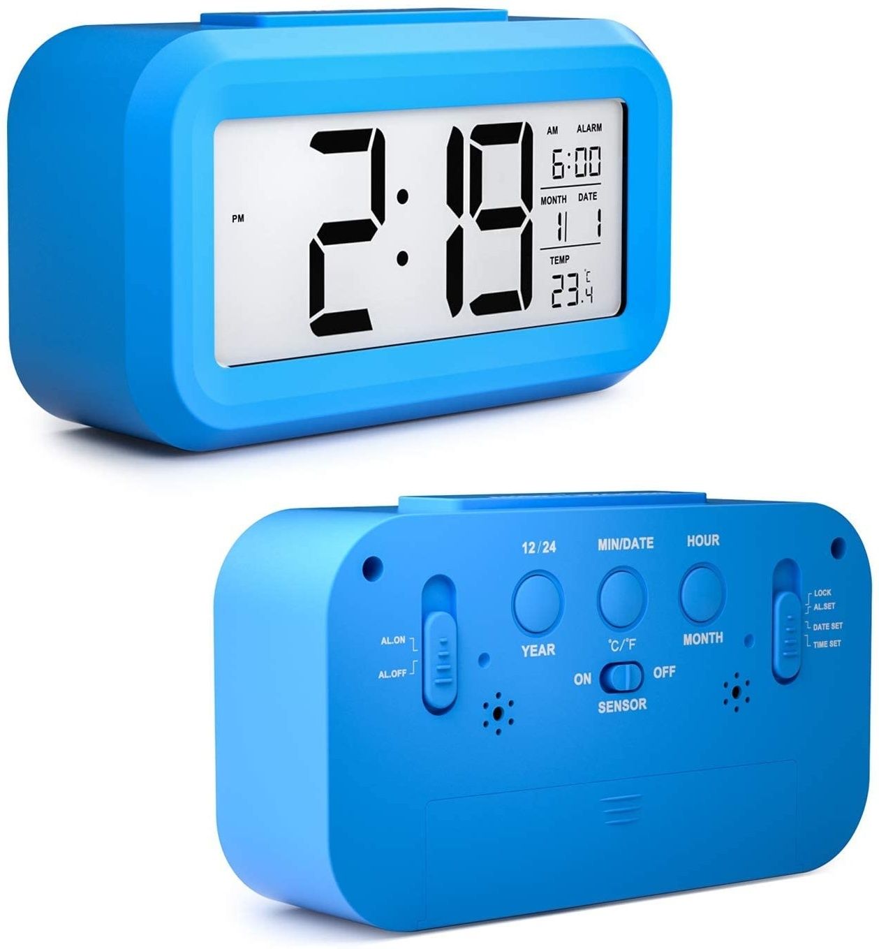 aman retail Digital Blue Clock-picture-34